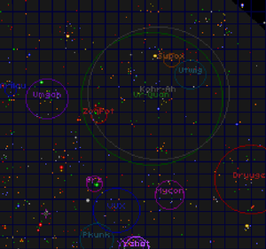 Starmap in 2158.